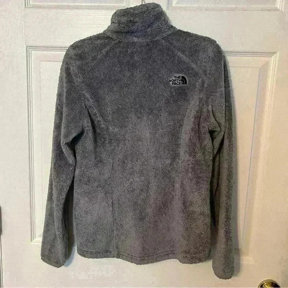 The North Face Gray Full Zip Up Fleece Jacket XS - Picture 3 of 9
